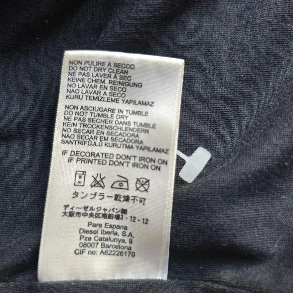 DIESEL dark grey vest size L - Picture 16 of 16